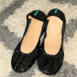 NWOT Tieks Size 12 Obsidian Black Patent